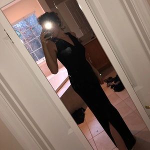 Black jumpsuit